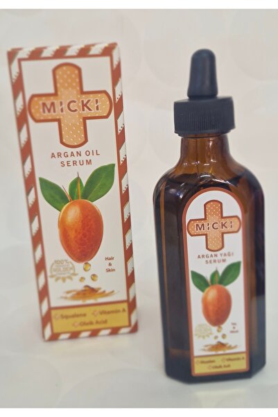 MY MAKE سيروم زيت الأرغان + السكوالين + فيتامين أ + حمض الأوليك للشعر والجسم