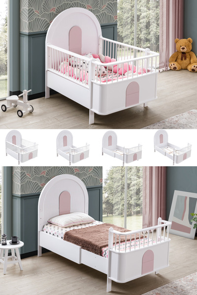 Setay MDF Beşik, Venüs Büyüyen Beşik 90x130 - Venüs Karyola 90x190