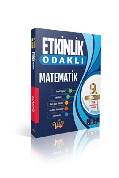 vip yayınları VİP 9. Sınıf Etkinlik Odaklı Matematik Konu Anlatım