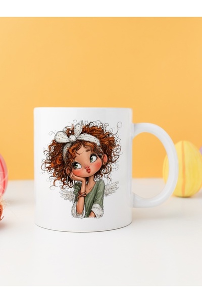 IŞILAY PROMOSYON كوب ملائكي بتصميم عيد الميلاد الغريب موديل27