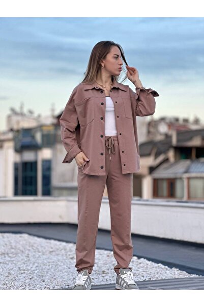 Little White Fashion Kadın Şik Spor Takım