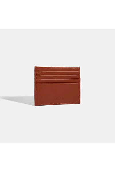 Desa Women's Tan Leather Card Holder