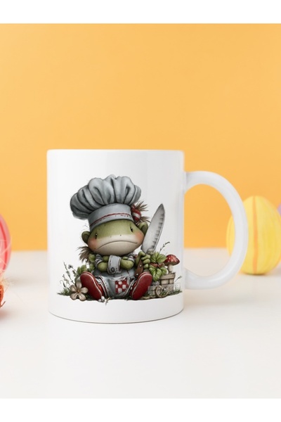 IŞILAY PROMOSYON لوح تقطيع على شكل ضفدع كوب عيد الميلاد موديل 18