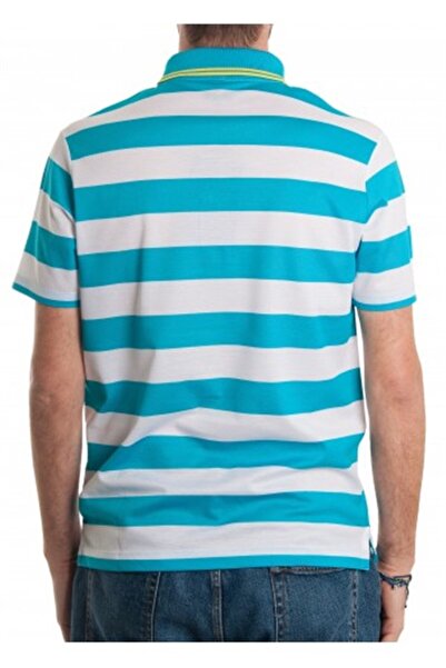 PAUL&SHARK MEN'S KNITTED POLOSHIRT C.WCOTTON