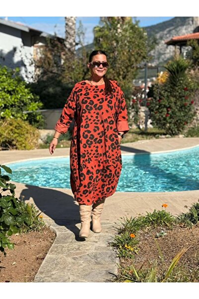 Punta Otantik YG12231 Πλακάκι ιταλικού βελούδινου φορέματος με σχέδιο λεοπάρ