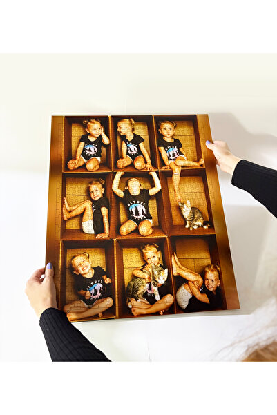 photonom 500 Parçalı - Kişiye Özel Puzzle Yapboz - 50x60cm MDF