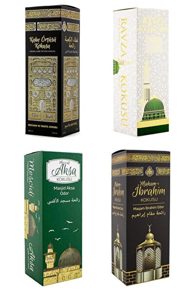 ESVED Kabe Örtüsü Kokusu Medine Ravza Kokusu Mescdi Aksa Kokusu ve Makamı İbr...