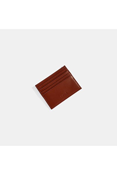 Desa Women's Tan Leather Card Holder