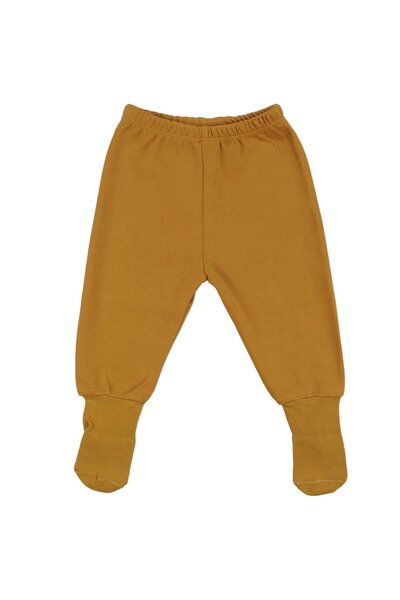 bebegen Unisex Yellow Socks with Single Bottom