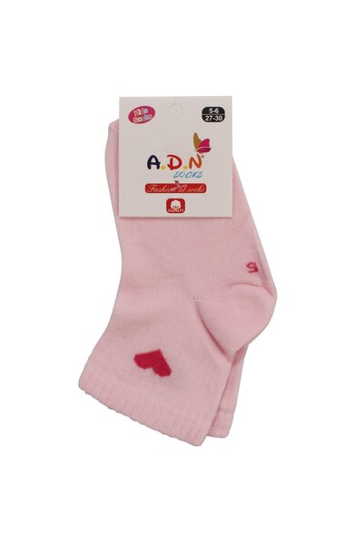 bebegen Κοριτσίστικες κάλτσες με ροζ φούξια σχέδιο καρδιάς