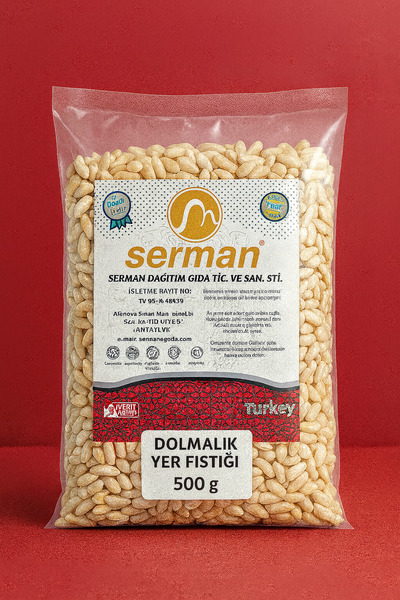 SERMAN KURUYEMİŞ DOLMALIK YER FISTIĞI 500GR