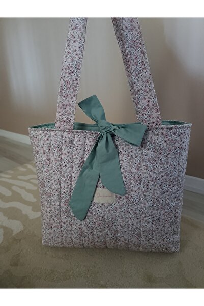 ÖZLEM HANDMADE Flower Patterned Arm Bag