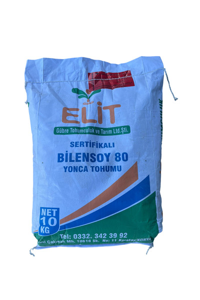 Dört Mevsim Tohumculuk Elit Sertifikalı Bilensoy 80 Yonca Tohumu 10 KG Kaplamalı Tohum