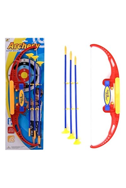 Toy Toy Toy Arbaletă pentru copii cu 3 săgeți cu ventuză (recomandat 6+)