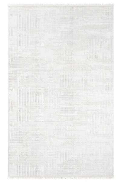 Halımax Seyran Halı Sahra 15503 Kemik Akrilik Pamuk Taban Modern Salon Korido...