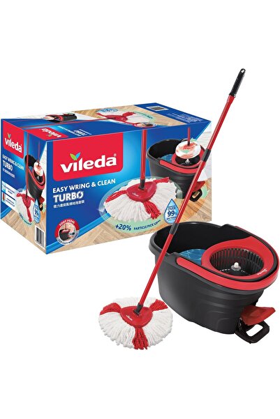 Vileda Easy Wring & Clean spin mop & bucket set with foot pedal
