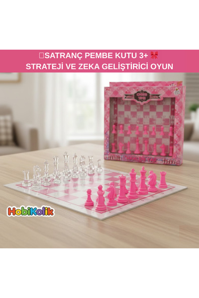 Art Tone 🩷SATRANÇ PEMBE KUTU 3+ 🎀 STRATEJİ VE ZEKA GELİŞTİRİCİ OYUN