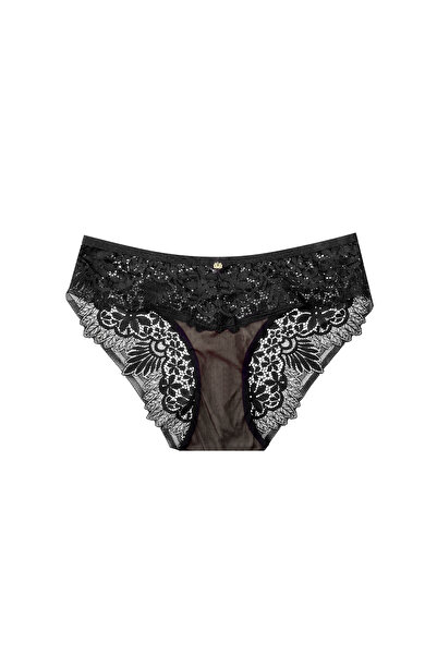 ESOTIQ Women's Elegant Briefs Panties Floral Openwork Lace & Mesh Sensual Lingerie | Ilusion