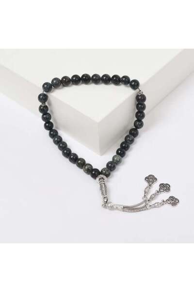 GHOST ROSE Luxury Natural Stone Tasbih (Prayer Beads)