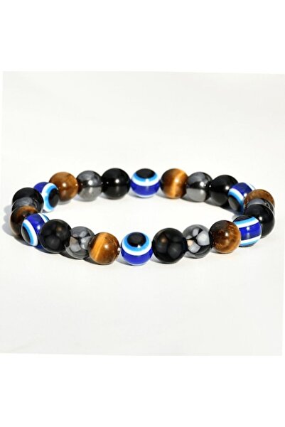 OEM Brățară energetică, pietre semiprețioase, ochi de tigru și ochi protector...