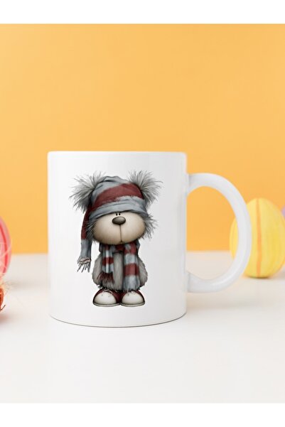 IŞILAY PROMOSYON كوب على شكل دب تيدي لعيد الميلاد موديل 11