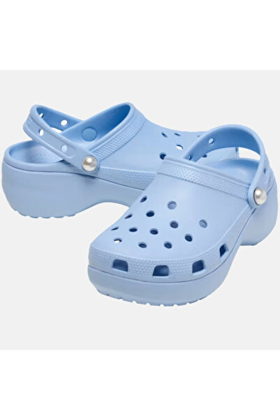 Crocs Γυναικεία Σανδάλια Classic Platform Pearl Clog