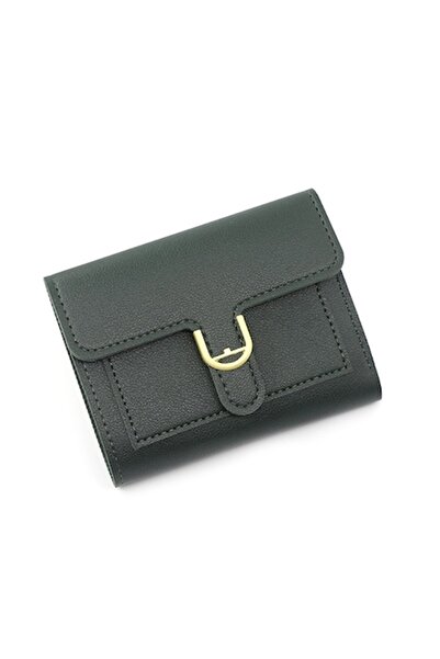 OEM Portofel de damă, piele ecologică, închidere cu cataramă, compartimente m...