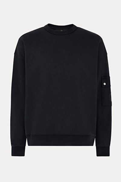 BELSTAFF Relaxed Fit Cep Detaylı Sweatshirt
