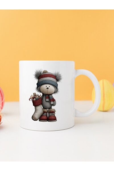 IŞILAY PROMOSYON كوب على شكل دب تيدي لعيد الميلاد موديل 27