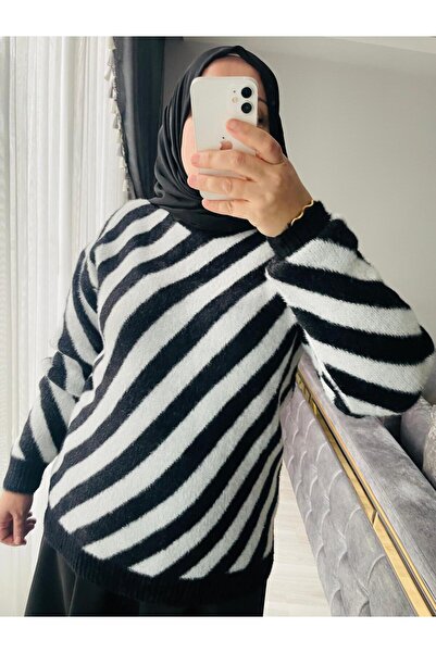 Sara Deluxe سترة أنجورا الناعمة للنساء