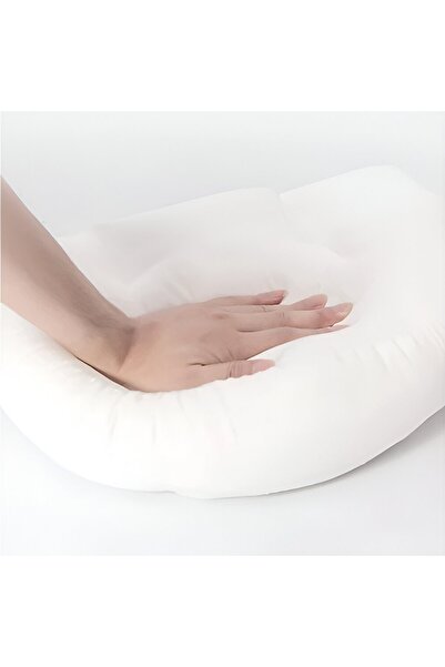 dalip Maternity Pillow Set Dalip, Removable Cover, Soft Foam, H & U Shapes, Adjustable, Cream