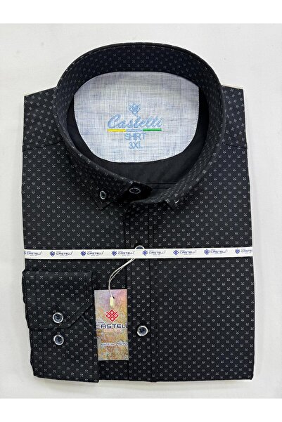 Castelli Printed Stretch Fabric New Season Plus Size Men's Shirt