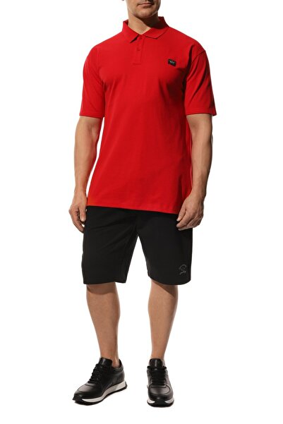 PAUL&SHARK MEN'S KNITTED POLOSHIRT C.WCOTTON