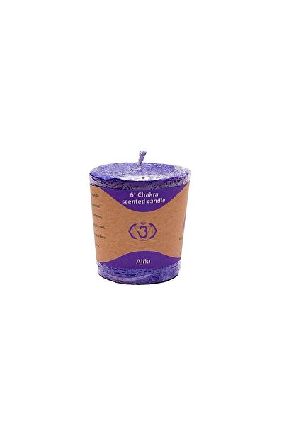Candle Lumânare votivă parfumată a 6-a chakra