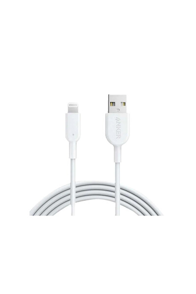 Anker PowerLine Lightning Cable 6 ft - White
