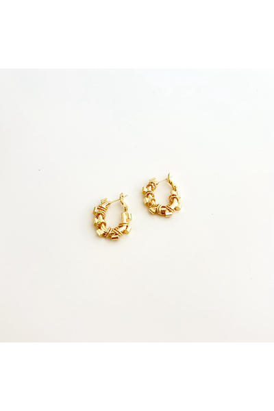 Boise Atelier Celmo Steel Earring | Çelik Küpe