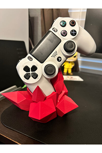 CEREN YÜCEL PS5 Kumanda Standı – Dekoratif Kristal Şeklinde Kol Tutucu 2’li –...