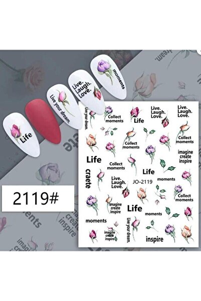 Gökkuşağı PROFESSİONEL STİKER JO-2119