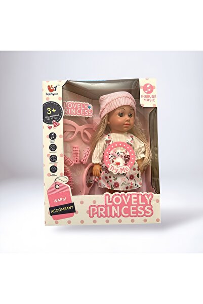 Universul Jucăriilor Lovely Princess Doll with Music + Accessories | 30 cm | 3 models | Interactive Toy for Little Girls