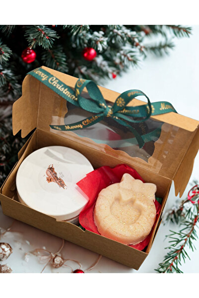 BeOne Luxury Cosmetics Christmas Gift Box – 100% Natural, BeOne Cosmetics, body butter and solid soap with festive scents