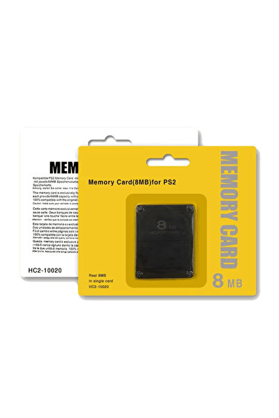 BITFUNX Card memorie modat FMCB pentru Sony Playstation 2, Openloader, 8MB Memorie, Negru