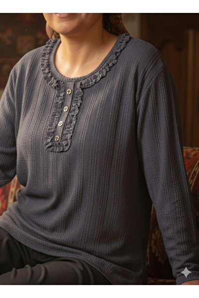 Calen Corded Fabric Patterned Mother's Combed Cotton