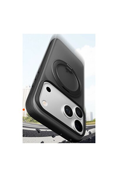 TORRAS iPhone 17 Pro Max Magsafe Compatible O Stand R Fitness Series Case – Shockproof Orange