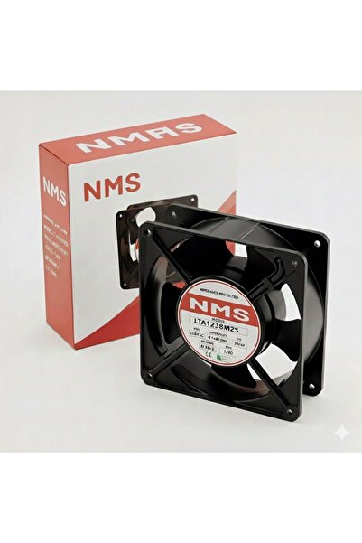 Nms Metal Siyah 220V Endüstriyel Soğutma Fanı 12x12 Cm Kaynak Makinesi Endüst...