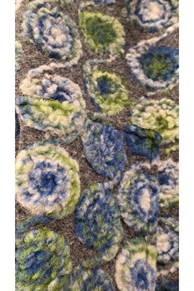 Park Moda Felt Coat Spiral Pattern