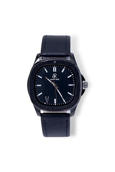 GHOST ROSE Men's Leather Watch