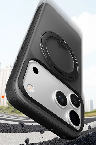 TORRAS iPhone 17 Pro Max Magsafe Compatible O Stand R Fitness Series Case – Shockproof Orange