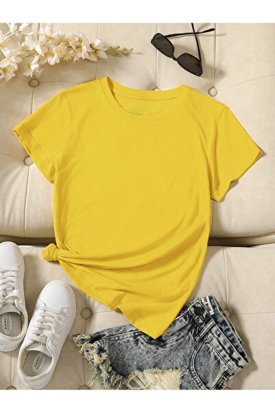 ZİYMO Ženska T-shirt majica sa okruglim izrezom