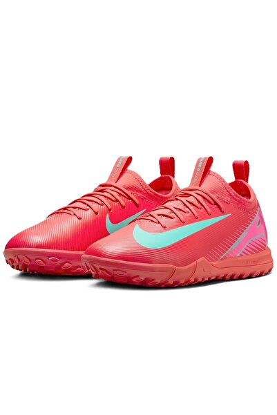 Nike Mercurial Air Zoom Vapor 16 Academy Tf Children's Carpet Field Shoes with Socks Red