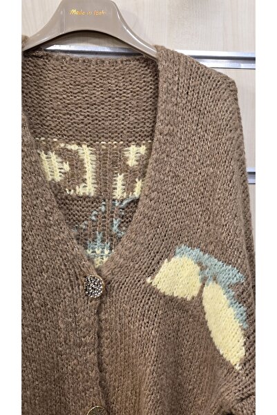 Park Moda Lemon Pattern Cardigan